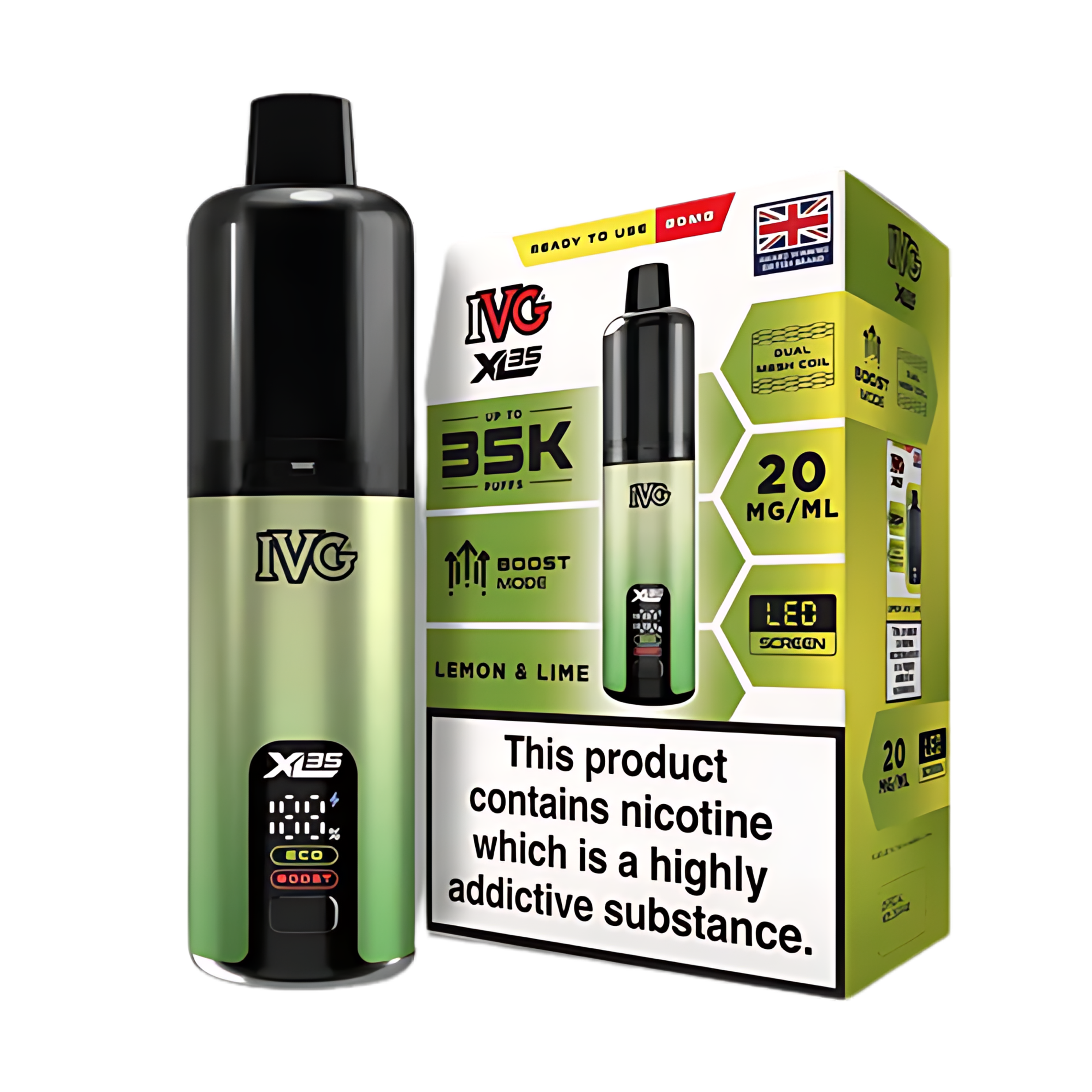 IVG XL 35K Kit Lemon Lime (Pack of 5)