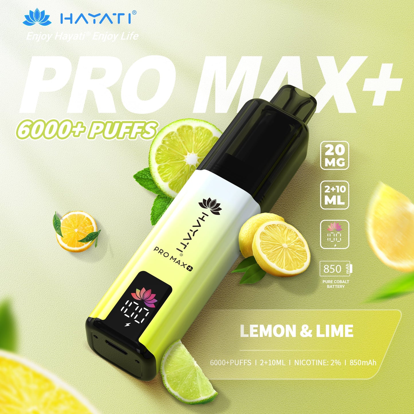 Hayati Pro Max+ 6000 Lemon & Lime