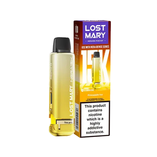 Lost Mary Nera 15K Pods Pineapple ice