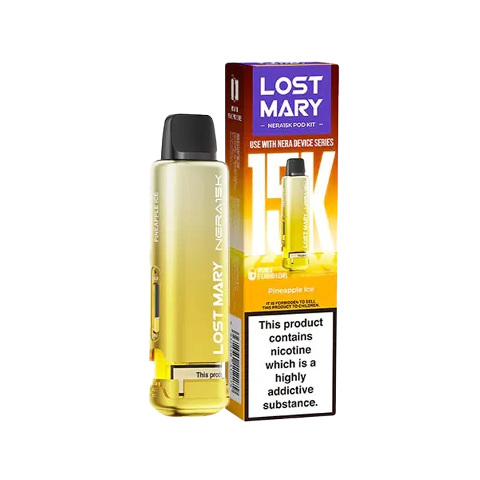 Lost Mary Nera 15K Pods Pineapple ice
