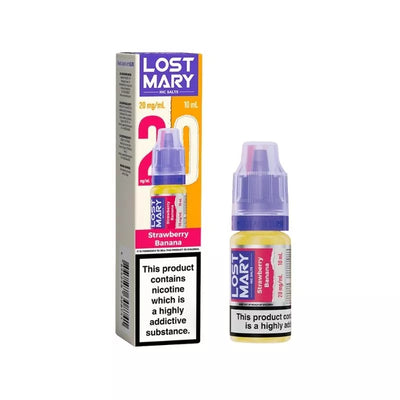 Lost Mary Nic Salt Strawberry banana (Pack Of 10)