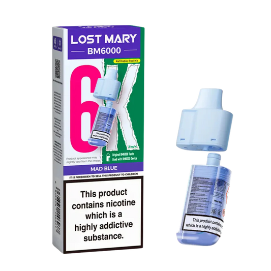 BM6000 Refill Pod Mad Blue (Pack of 5)