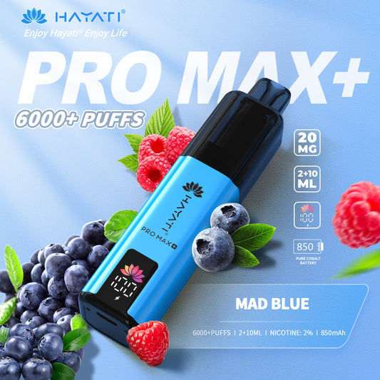 Hayati Pro Max+ 6000 Mad Blue