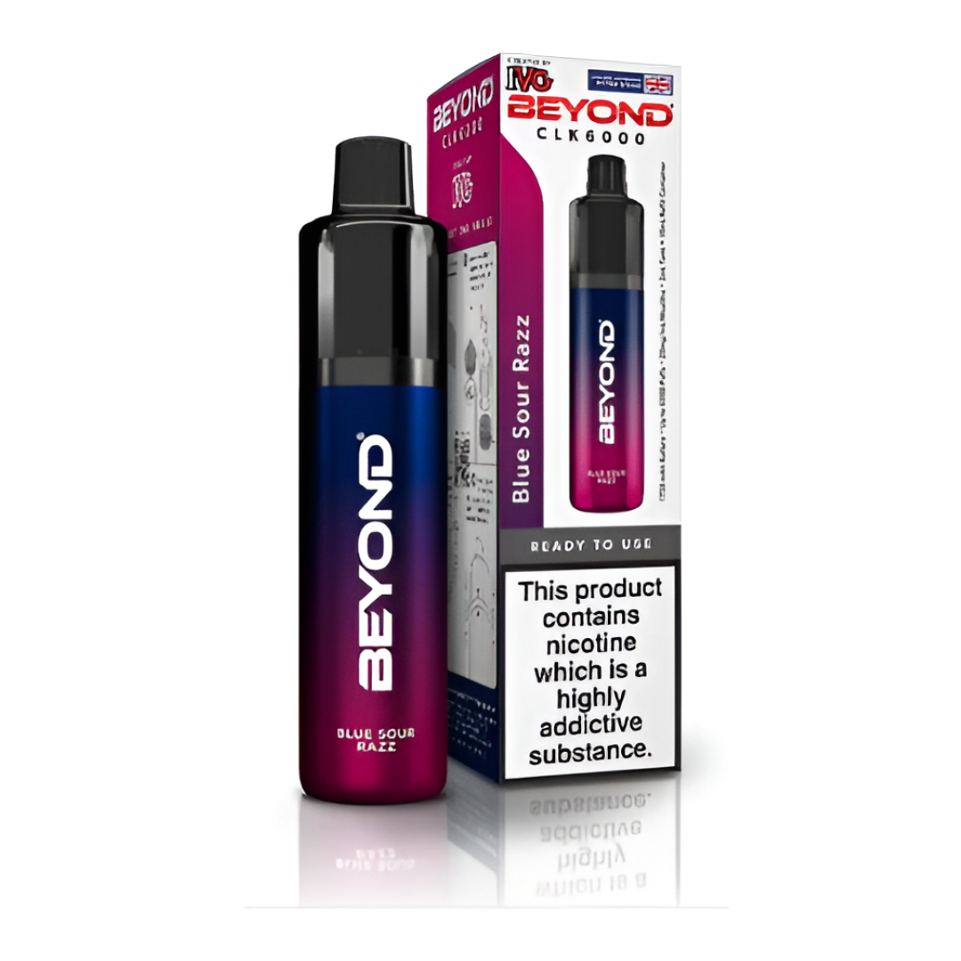 IVG Beyond Clk 6000 Blue Sour Razz  (Pack Of 5)