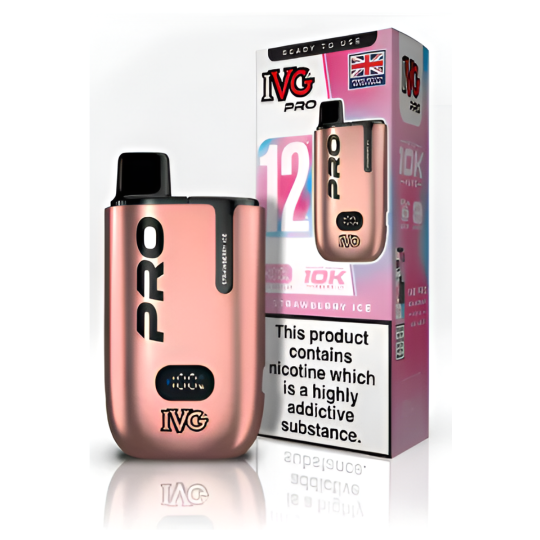IVG Pro 10K Strawberry Ice (Pack Of 5)