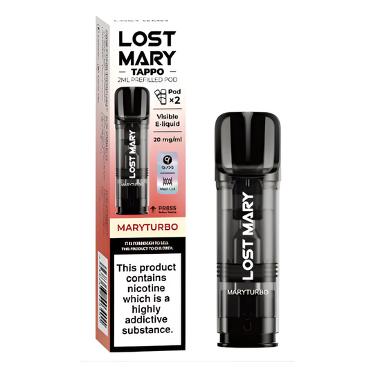 Lost Mary Tappo Pods Mary Turbo (Pack Of 10)