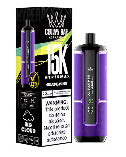 Crown Bar 15000 Grape Mint