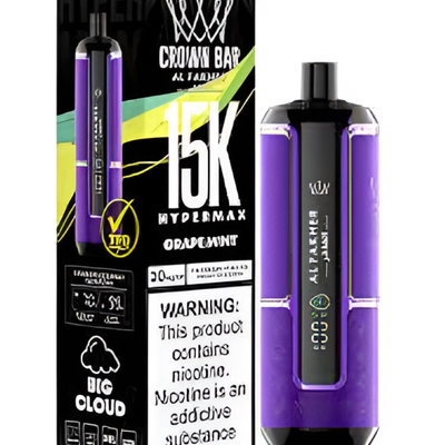 Crown Bar 15000 Grape Mint
