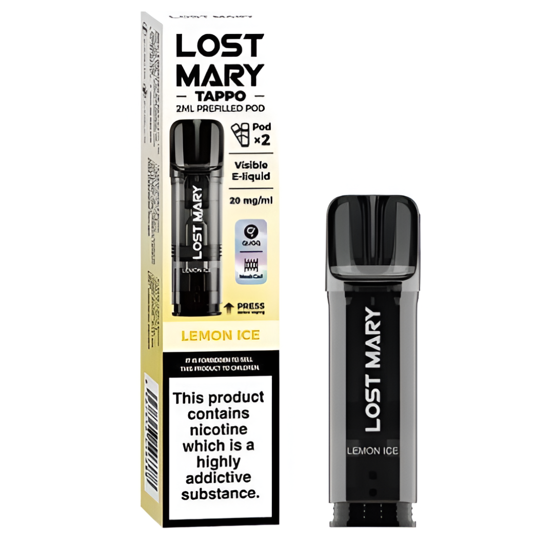 Lost Mary Tappo Pods Lemon Ice (Pack Of 10)