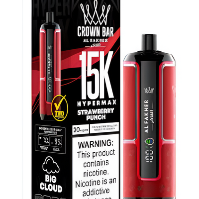 Crown Bar 15000 Strawberry Punch