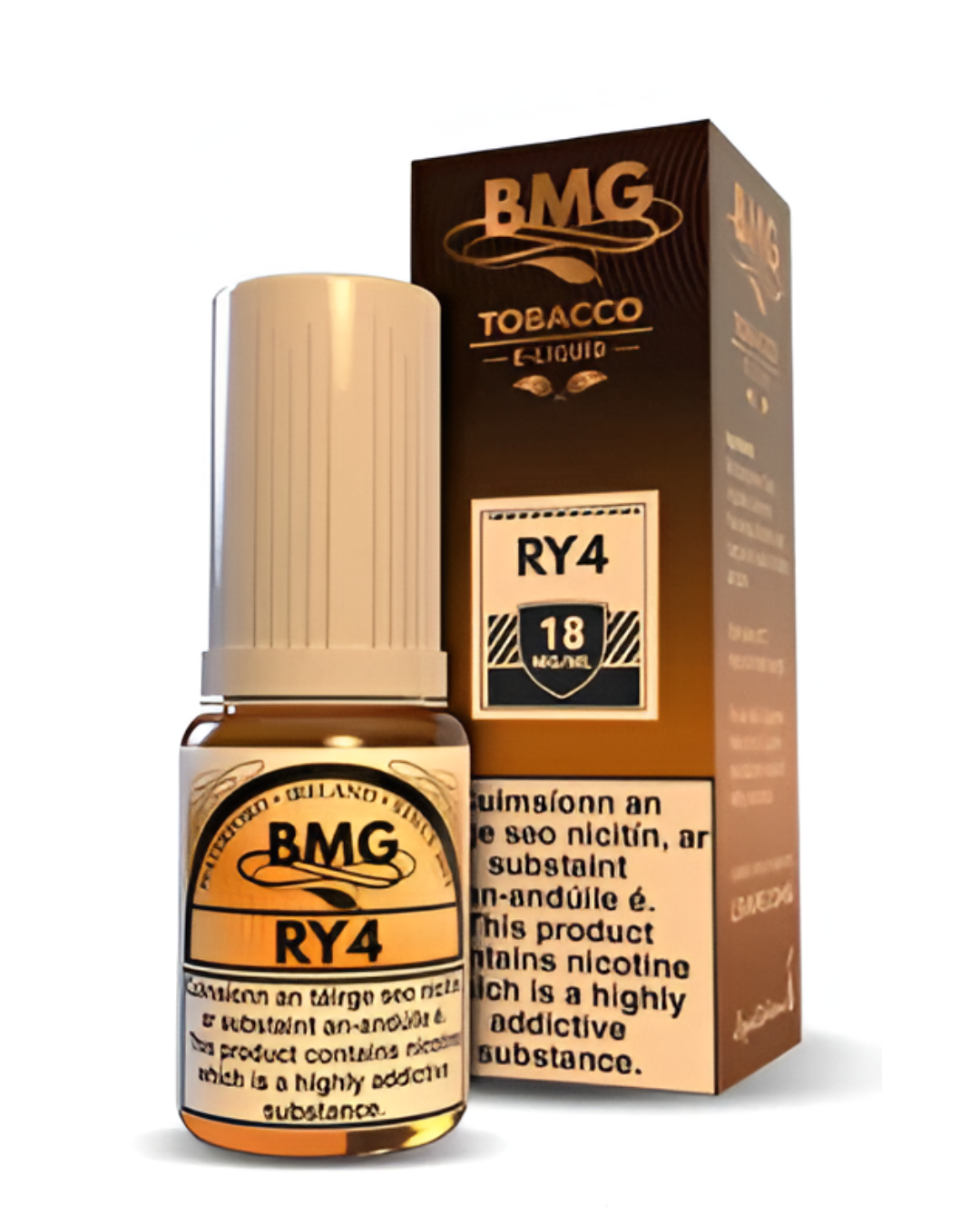 BMG Nicotine Salt RY4 Pack Of 5