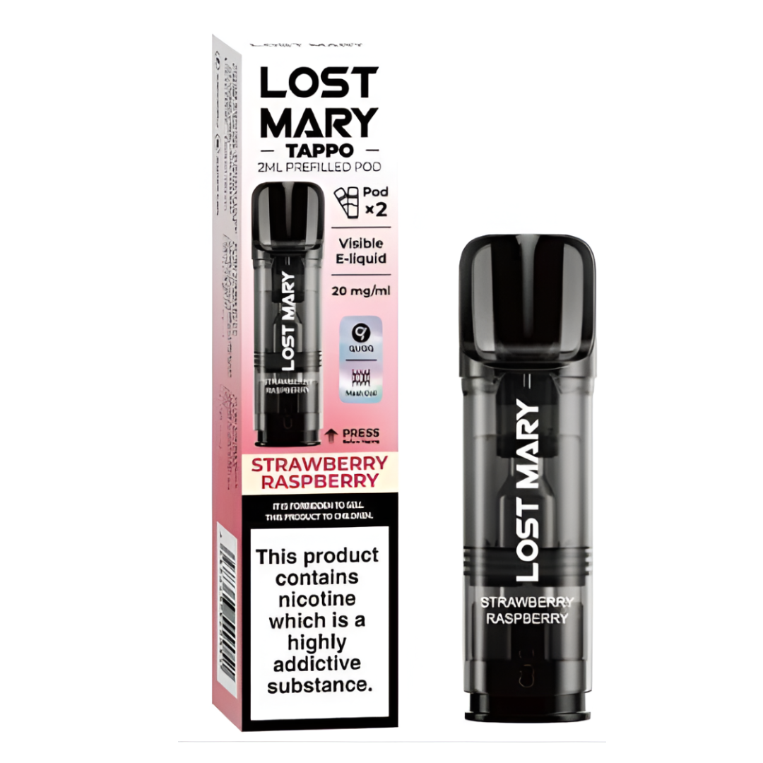 Lost Mary Tappo Strawberry Raspberry (Pack Of 10)