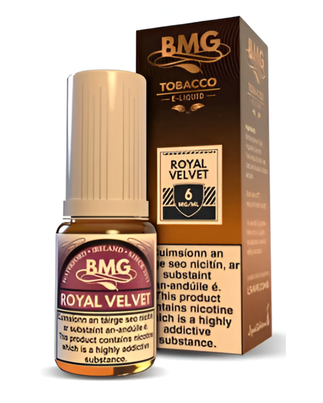 BMG Nicotine Salt Royal Velvet Pack Of 5