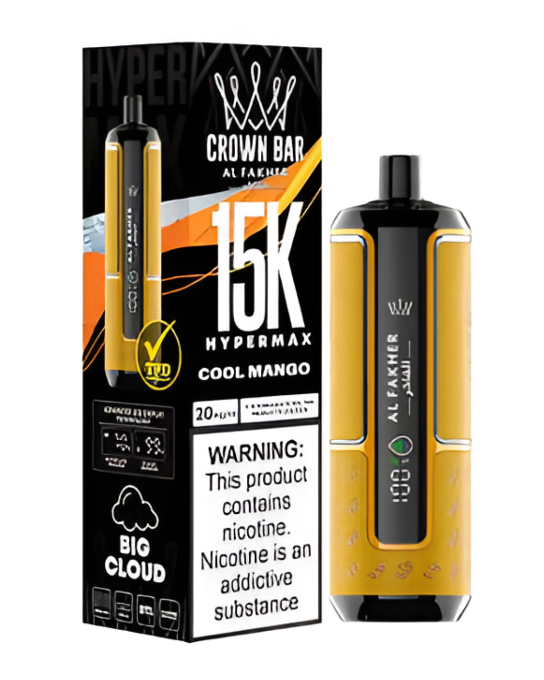 Crown Bar 15000 Mango Ice