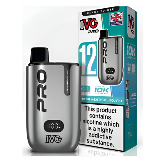 IVG Pro 10K Fresh Menthol Mojito (Pack Of 5)