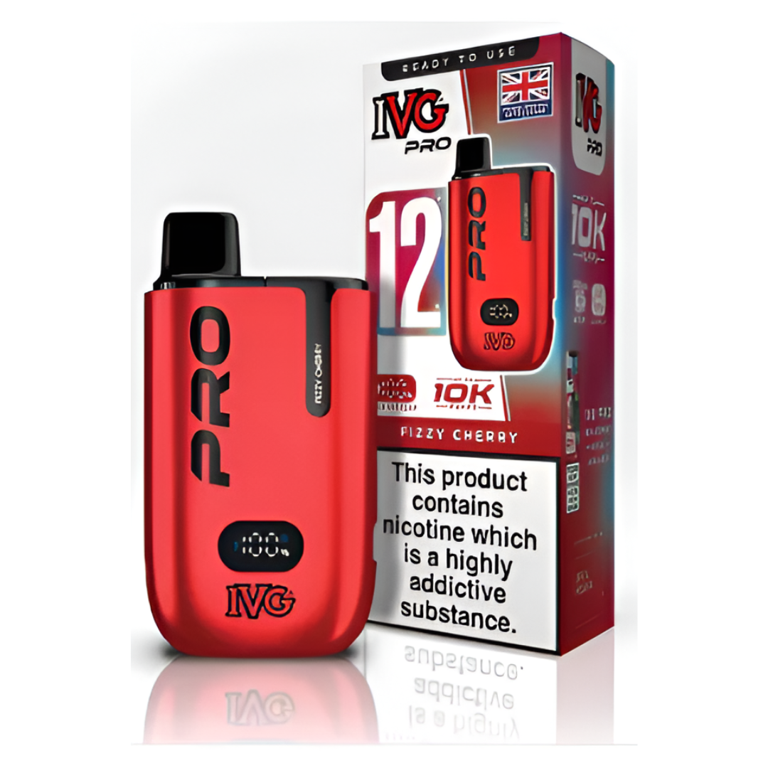 IVG Pro 10K Fizzy Cherry (Pack Of 5)