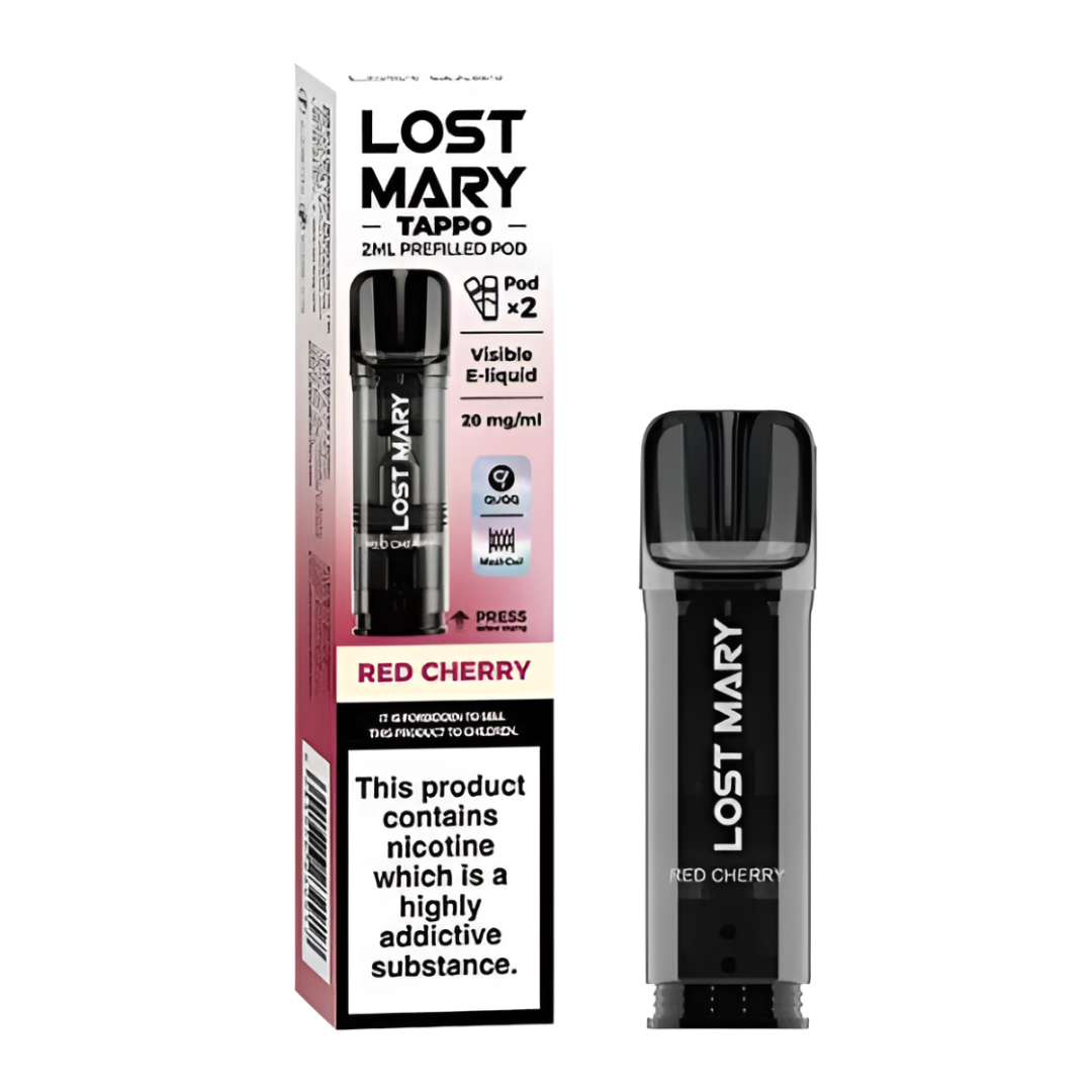 Lost Mary Tappo Pods Red Cherry (Pack Of 10)