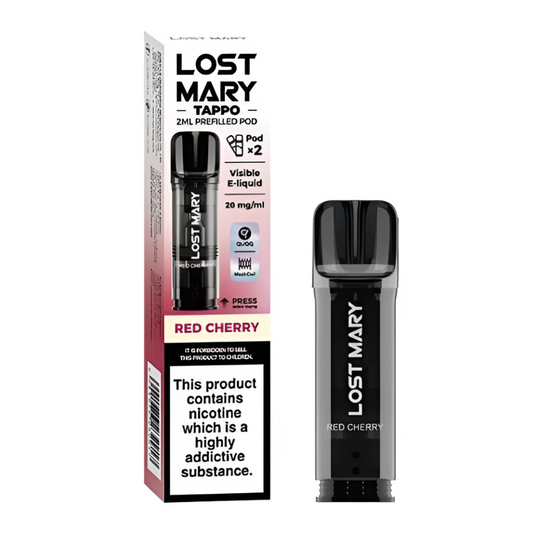 Lost Mary Tappo Pods Red Cherry (Pack Of 10)