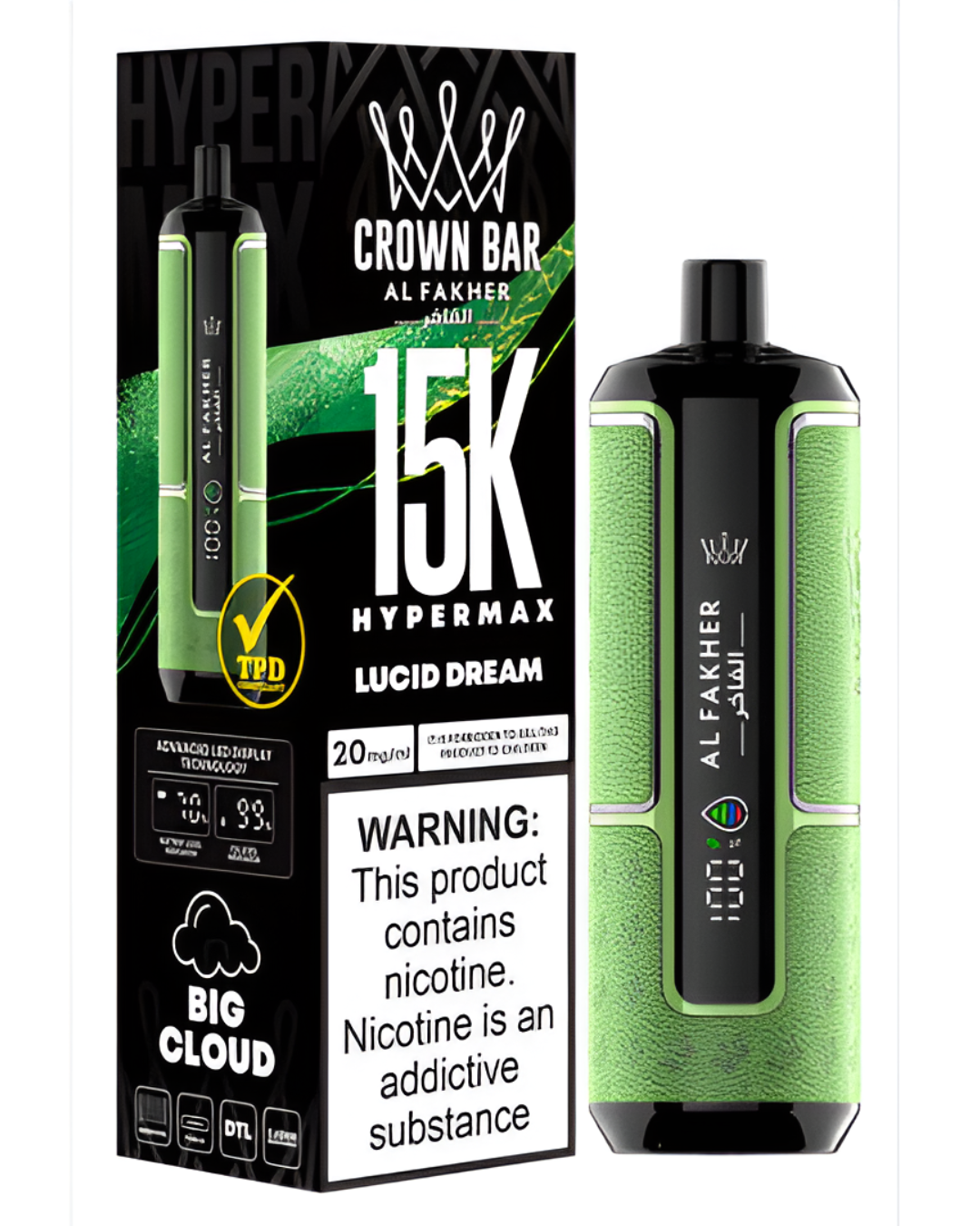 Crown Bar 15000 Lucid Dream