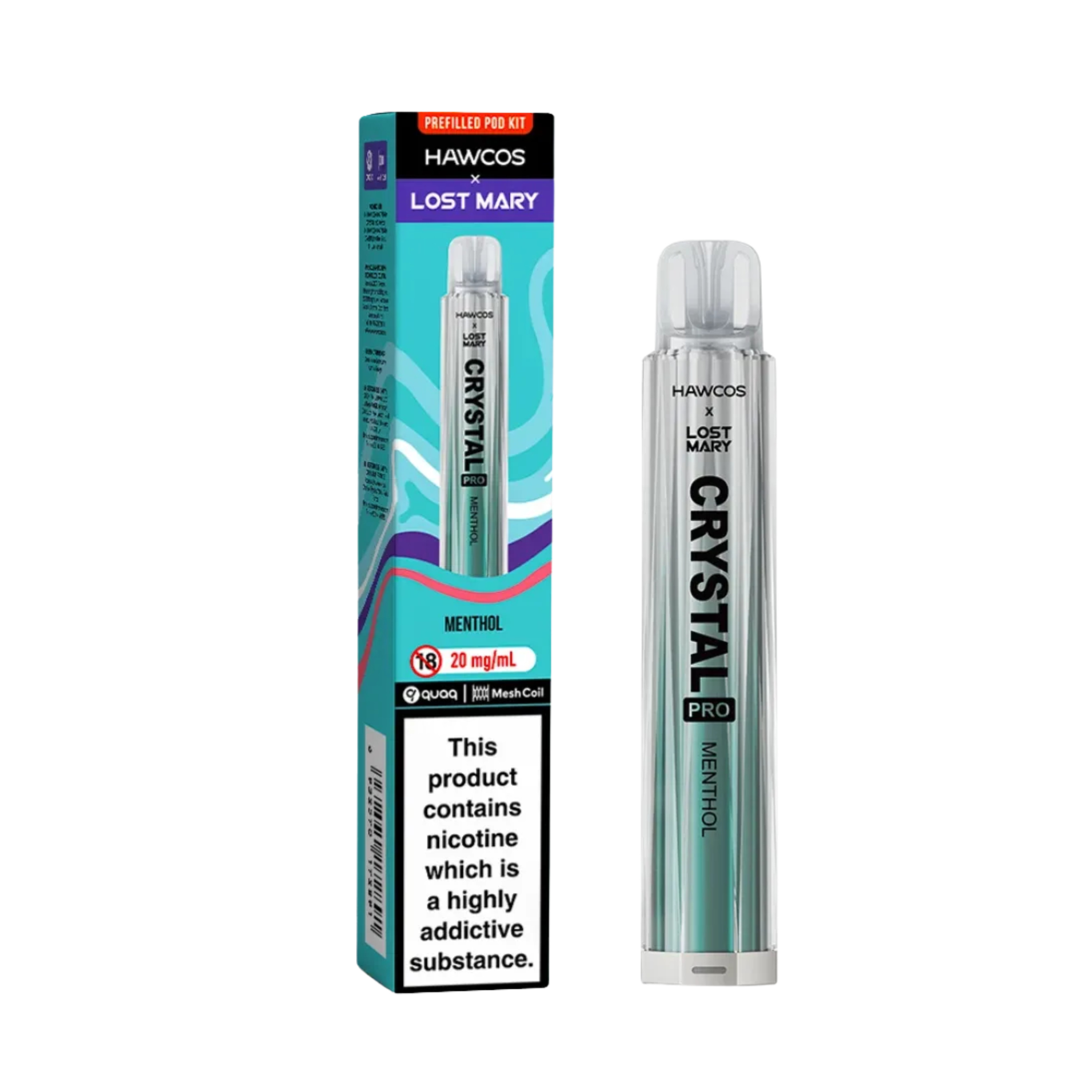 Lost Mary x Hawcos 600 Menthol