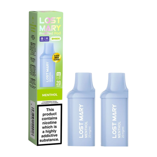 Lost Mary BM600 Menthol (Pack of 10)