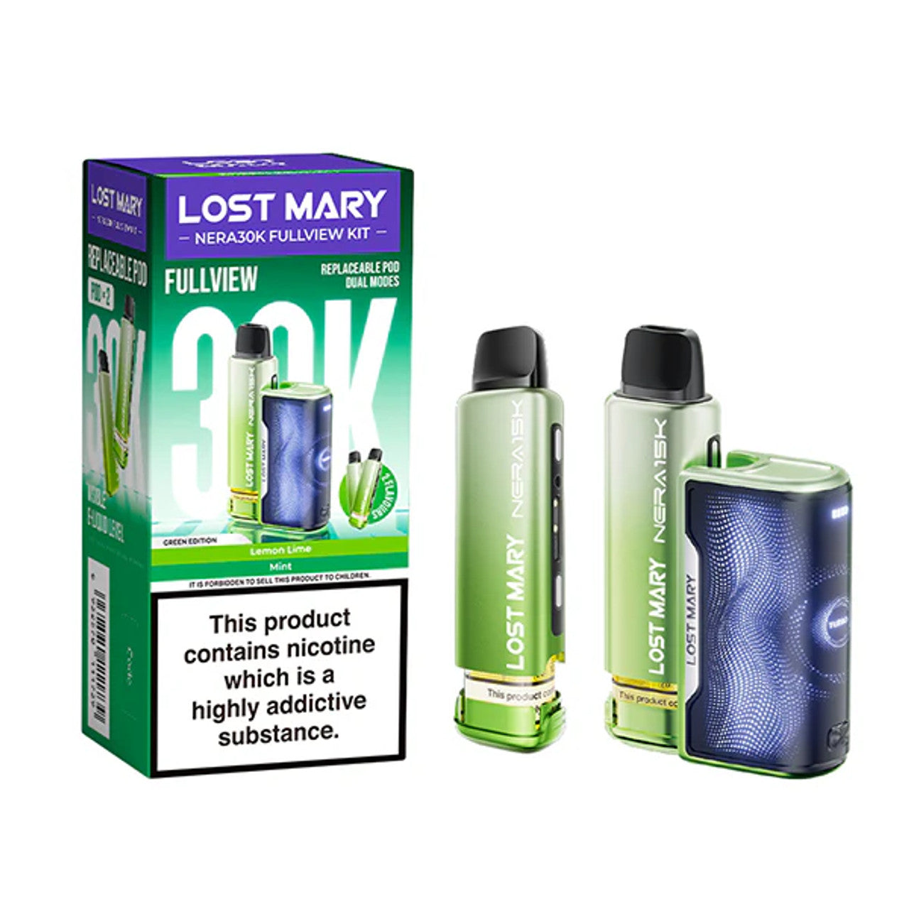 Lost Mary Nera 30k Green edition