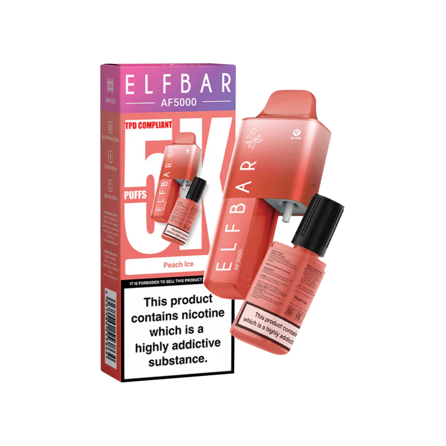 Elfbar 5K Peach Ice