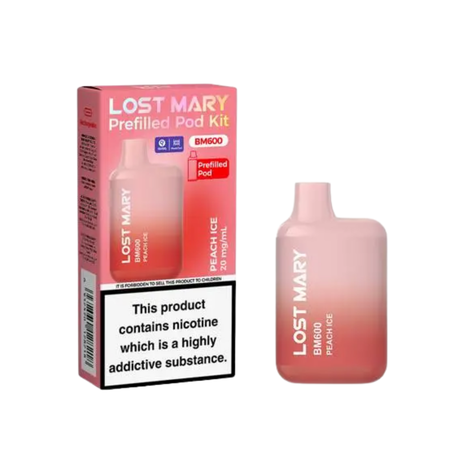 BM600 Refill Kit Peach Ice