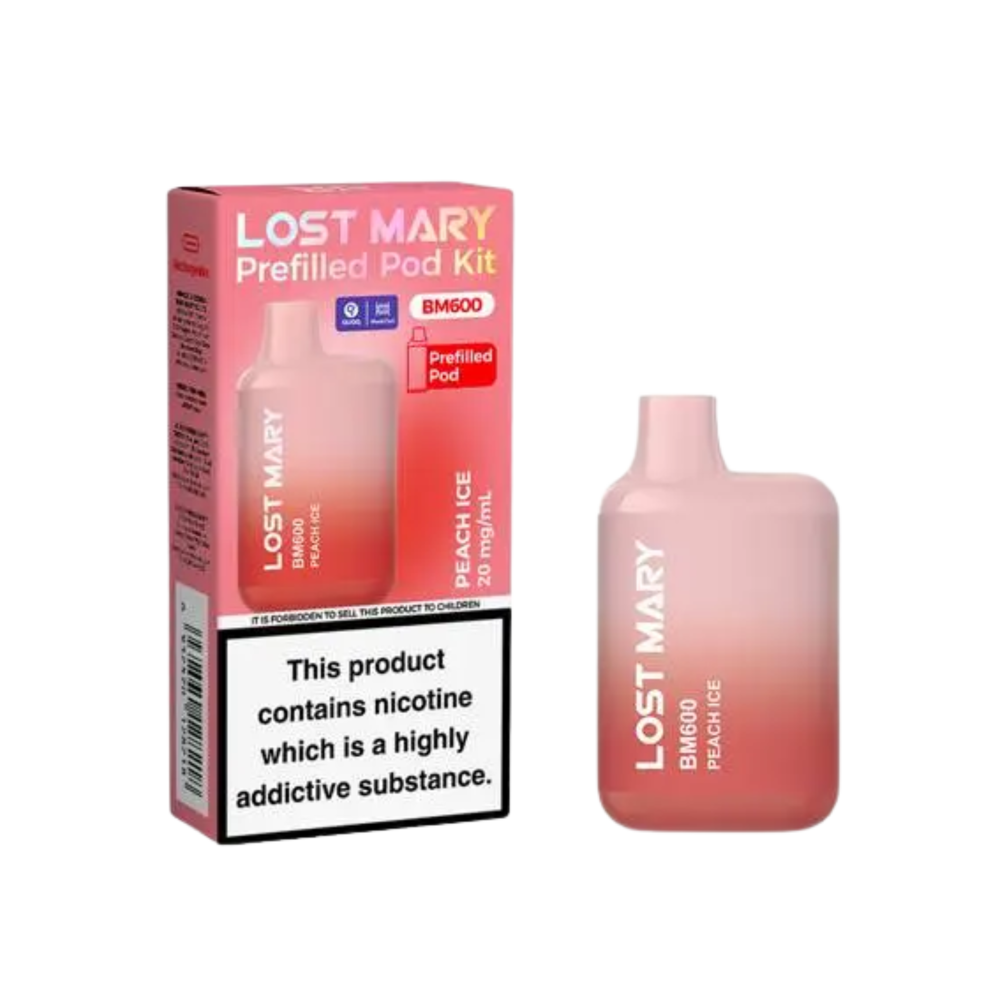 BM600 Refill Kit Peach Ice