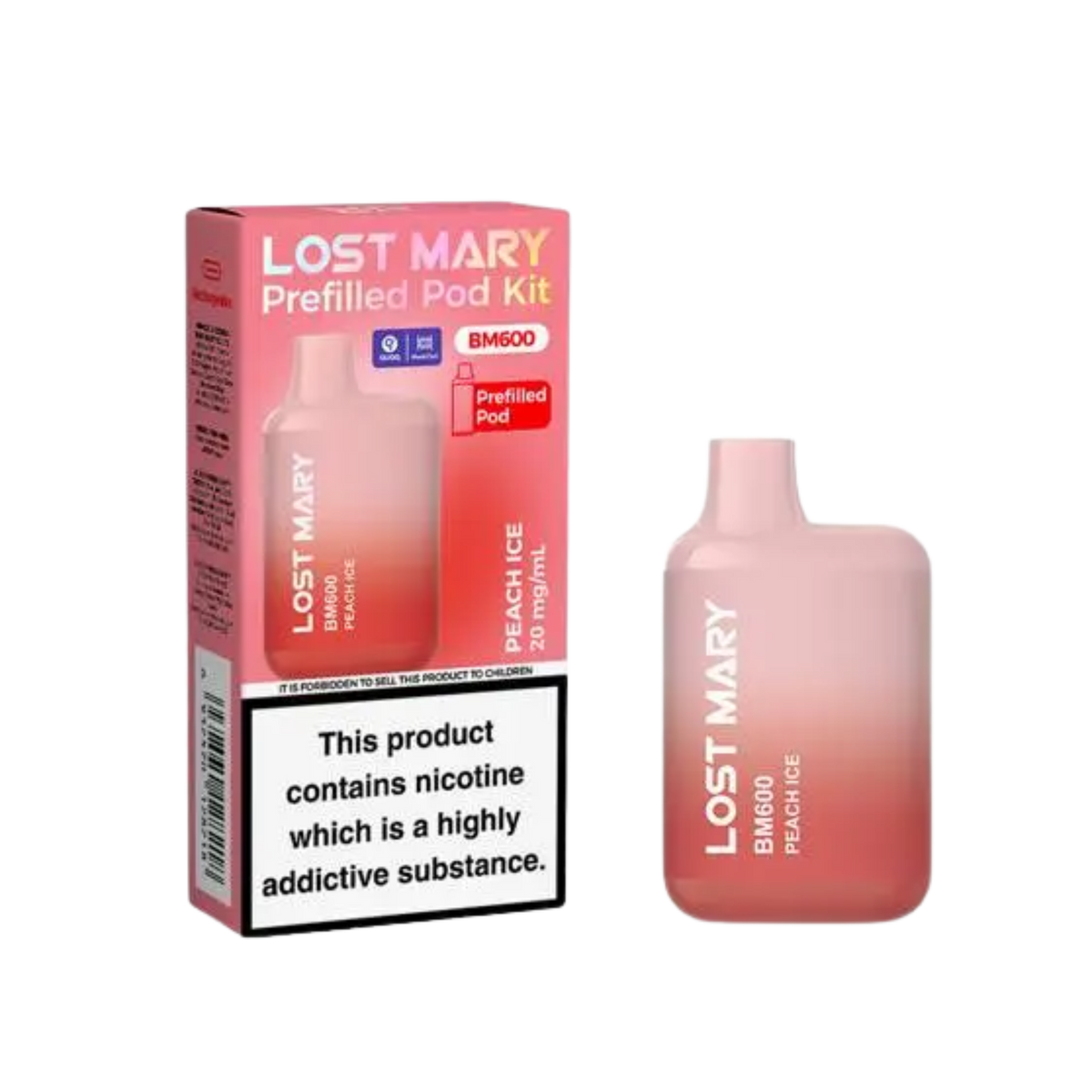 BM600 Refill Kit Peach Ice