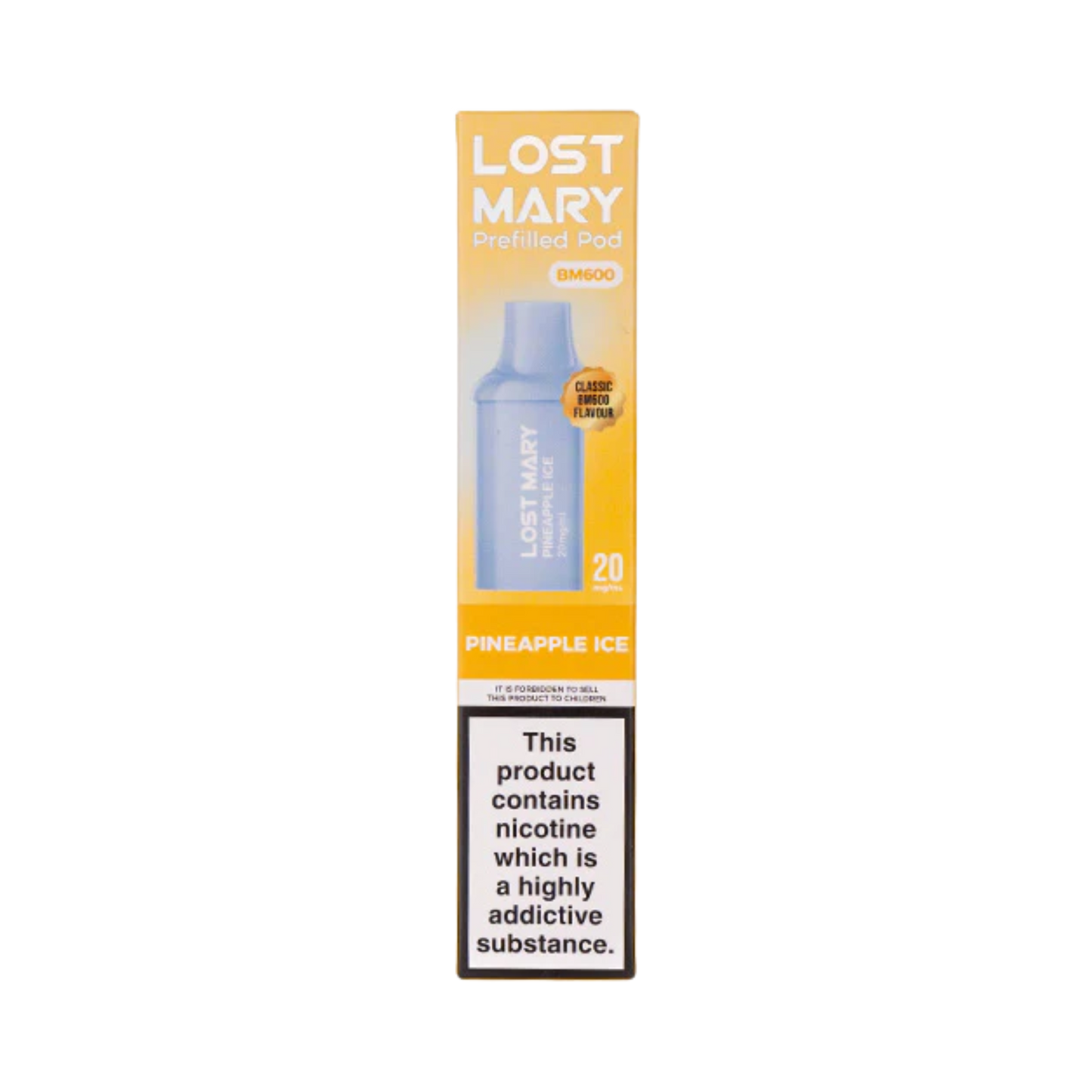 Lost Mary BM600 Pineapple Ice (Pack of 10)