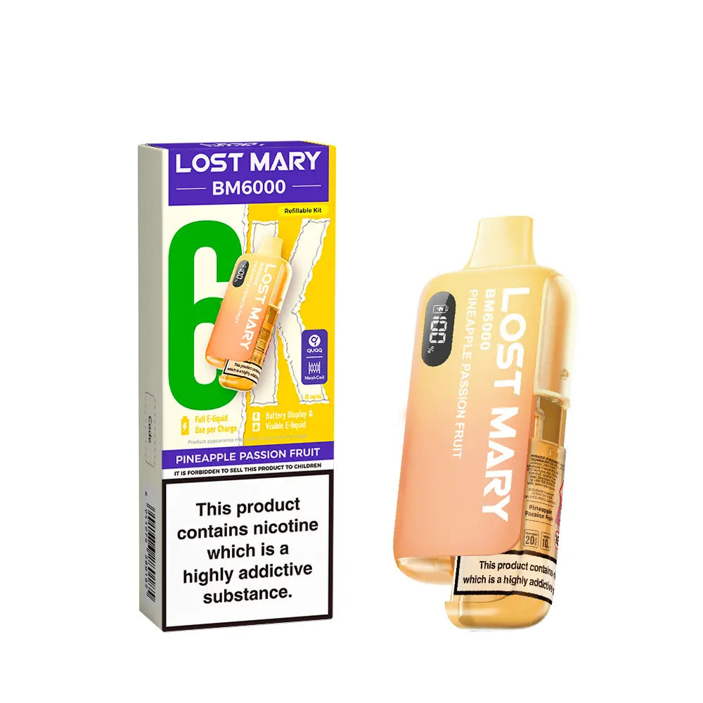 Lost Mary BM6000 Pineapple Passionfruit