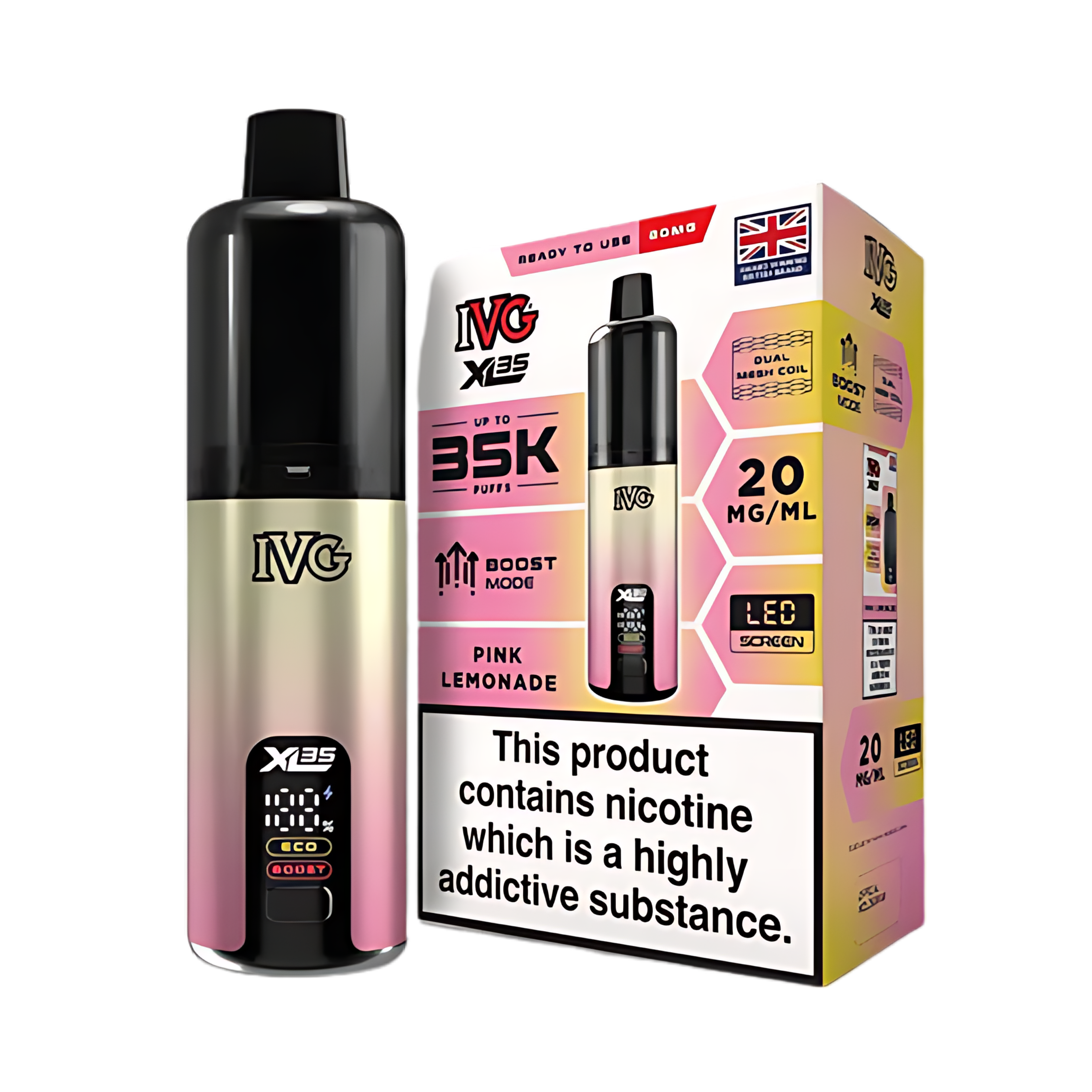 IVG XL 35K Kit Pink Lemonade (Pack of 5)