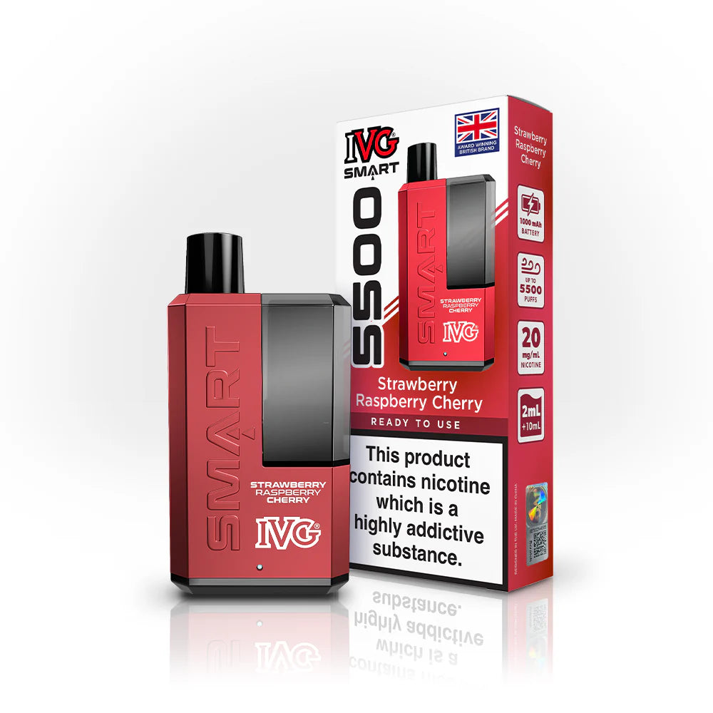 IVG 5500 Strawberry Raspberry Cherry Ice