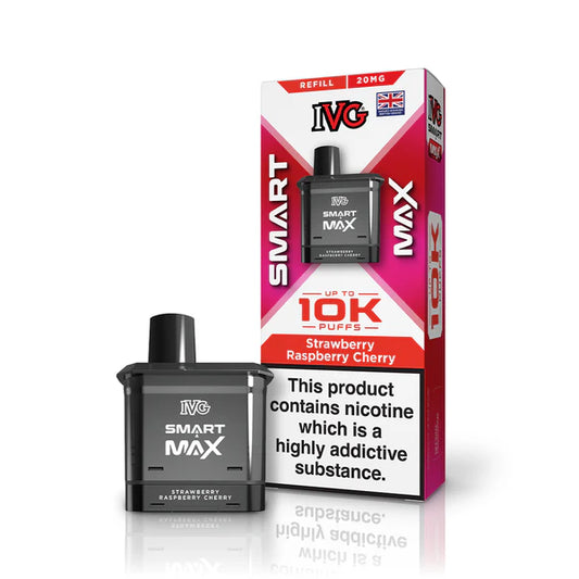 IVG Smart Max Refill Pod – Strawberry Raspberry Cherry 20mg 🇮🇪