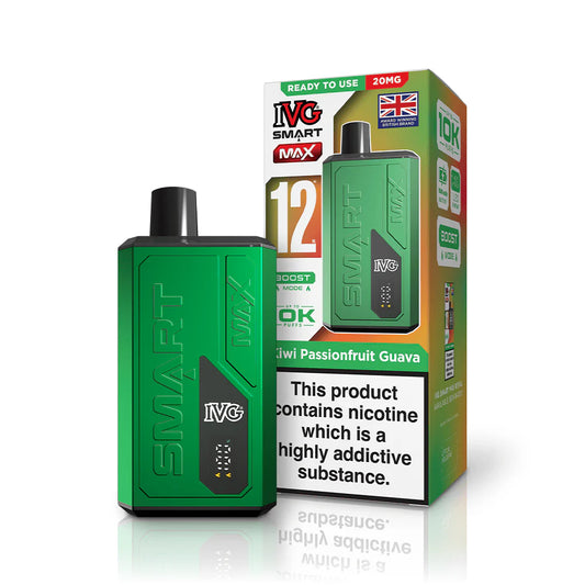 IVG Smart Max Kiwi Passionfruit Guava Disposable Kit 🇬🇧 British