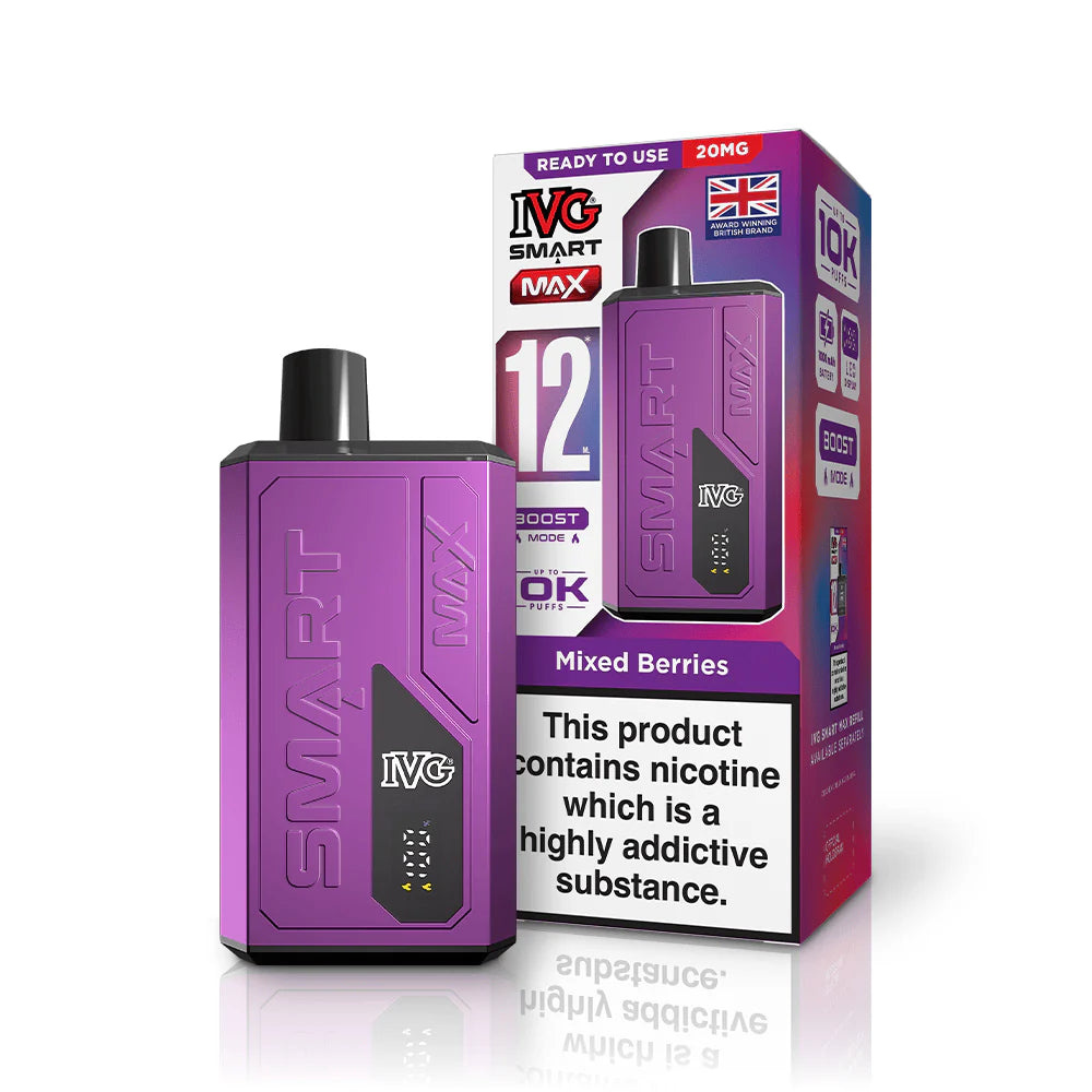 IVG Smart Max Mixed Berries Disposable Kit 🇬🇧 British
