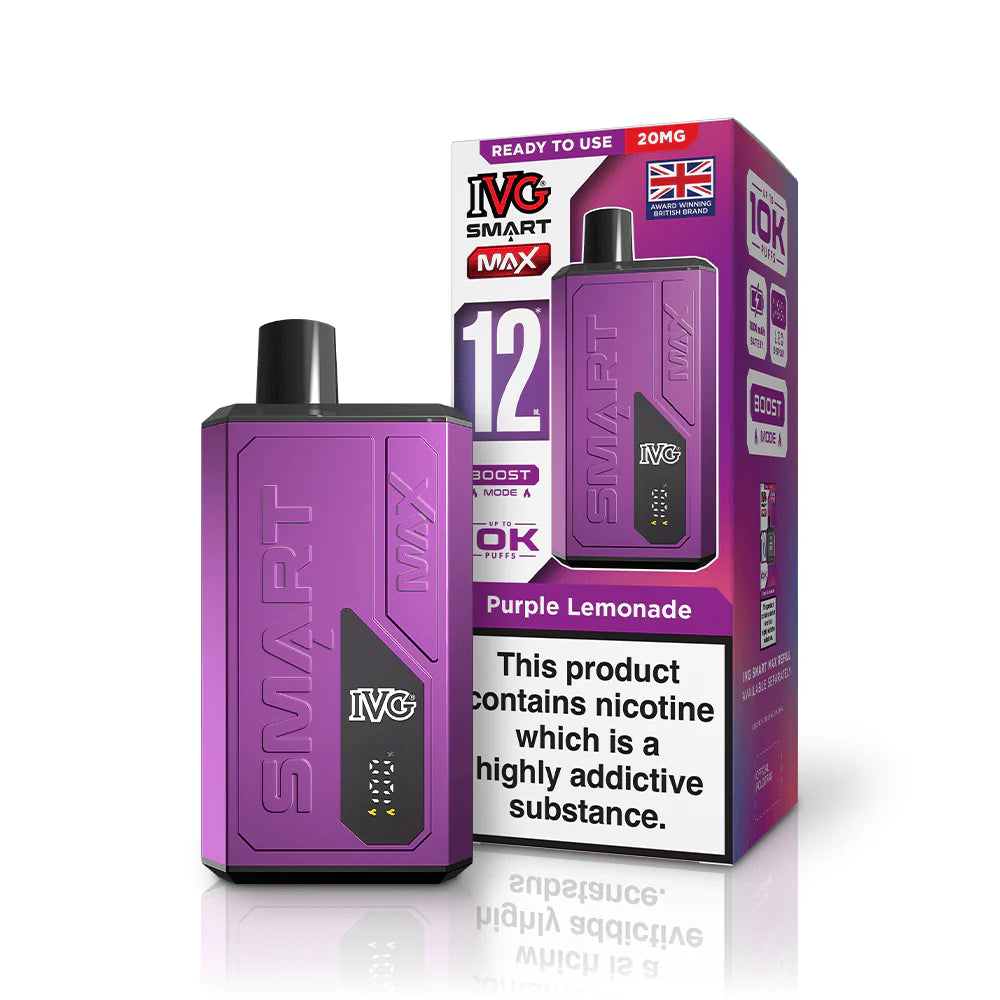 IVG Smart Max Purple Lemonade Disposable Kit 🇬🇧 British