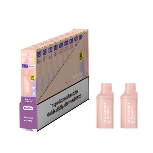Lost Mary BM600 Sakura Grape (Pack Of 10)