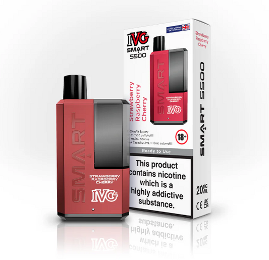 IVG SMART 5500 STRAWBERRY RASPBERRY CHERRY