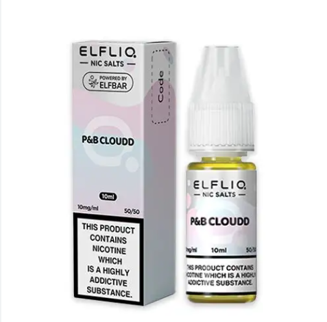 Elf Bar ElfLiq P&B Cloudd Nic Salt E-Liquid
