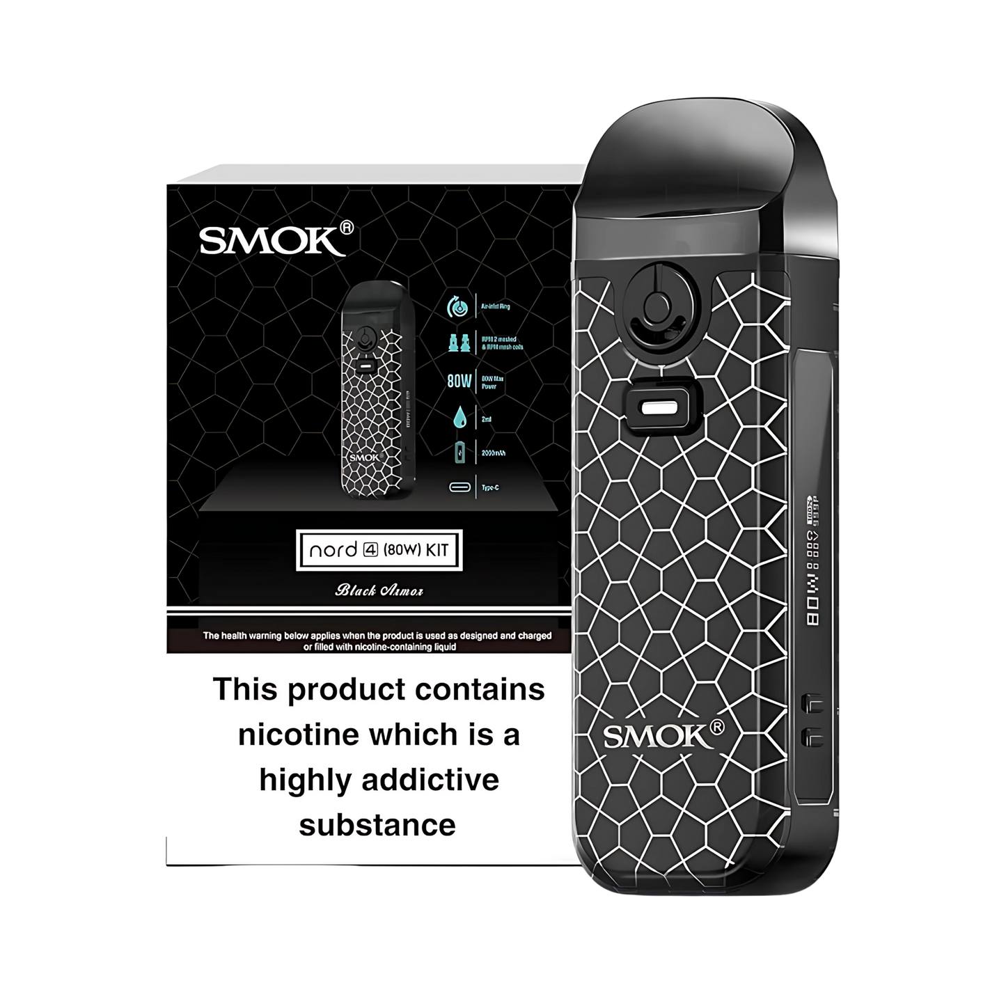 Smok Nord 4 Kit Black Armor