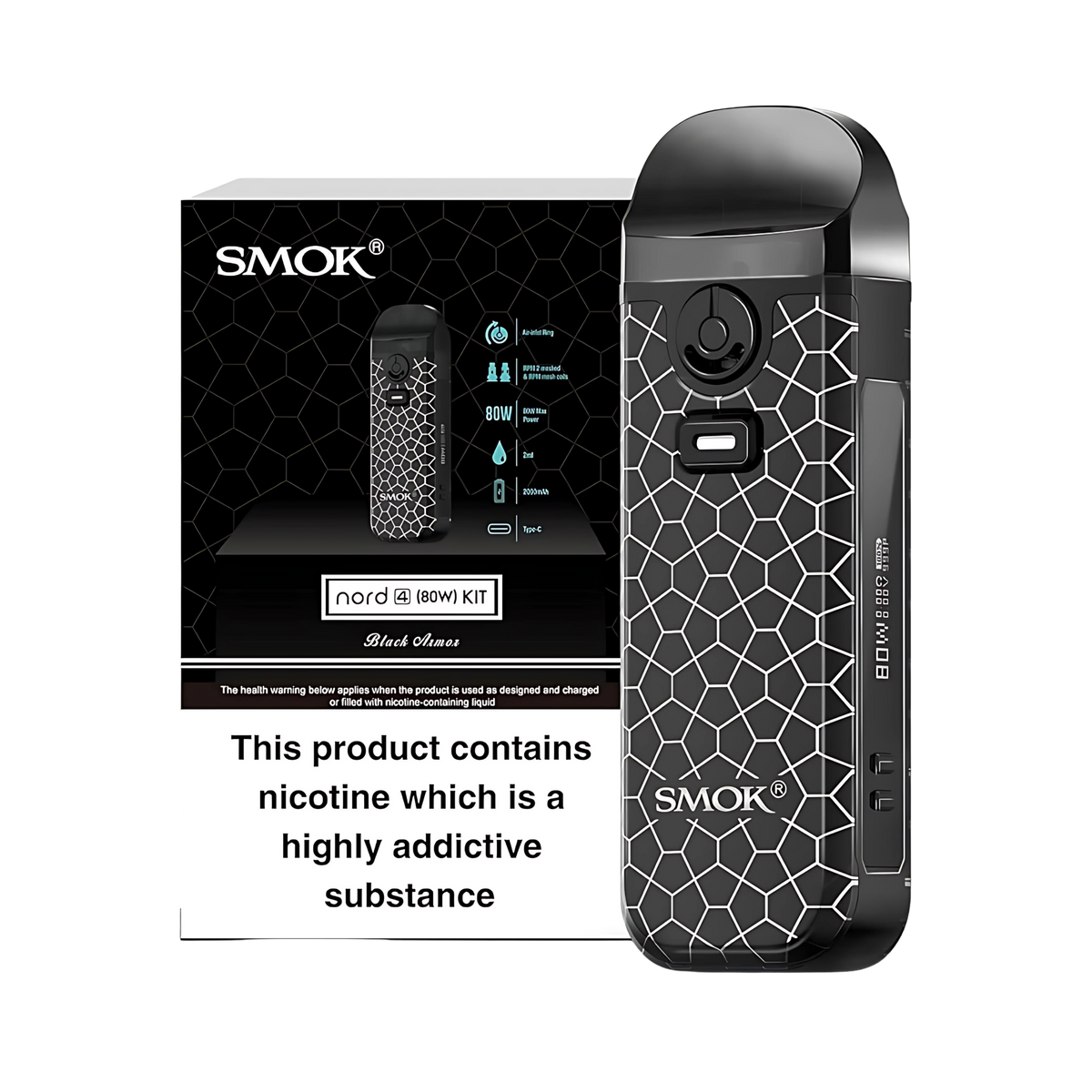 Smok Nord 4 Kit Black Armor