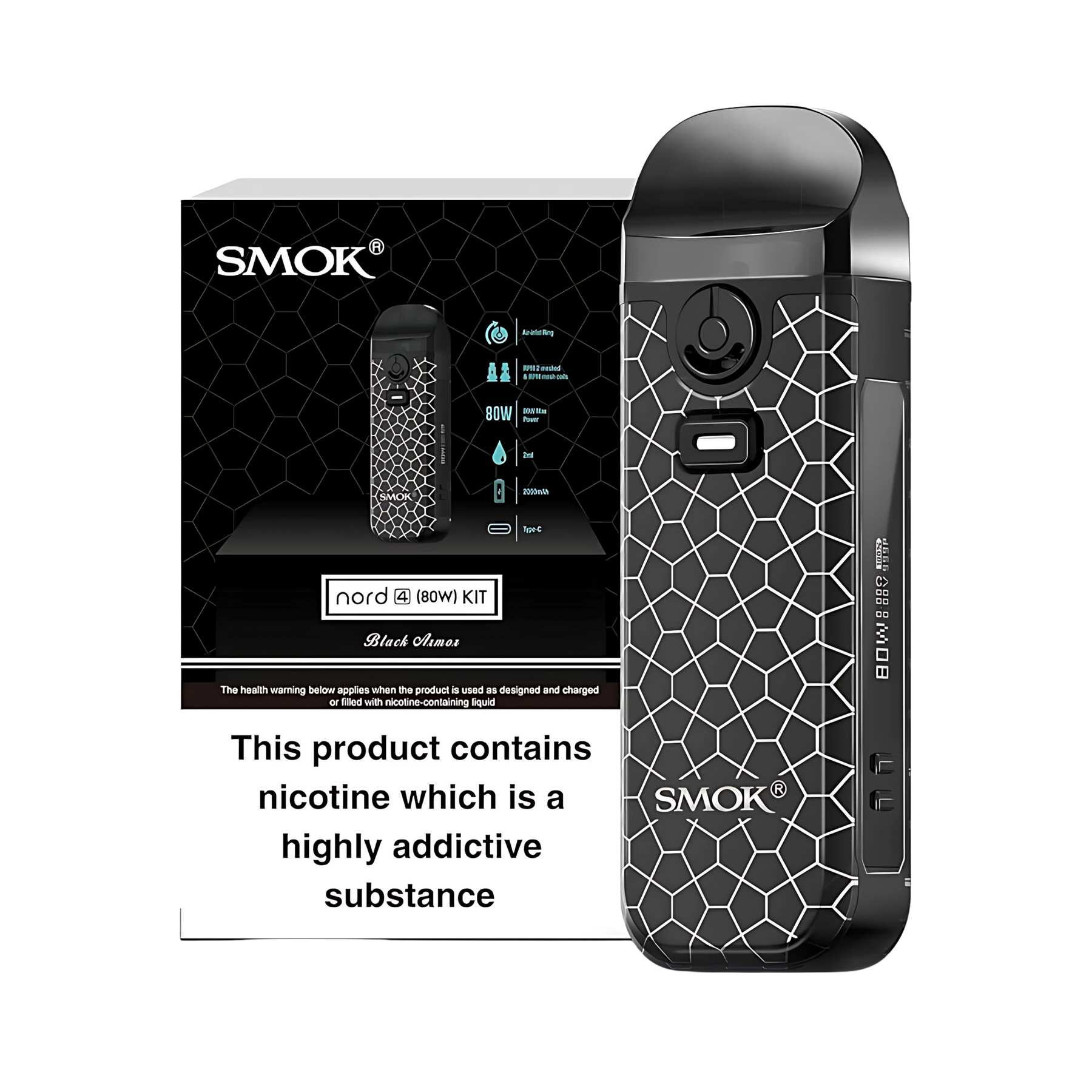 Smok Nord 4 Kit Black Armor
