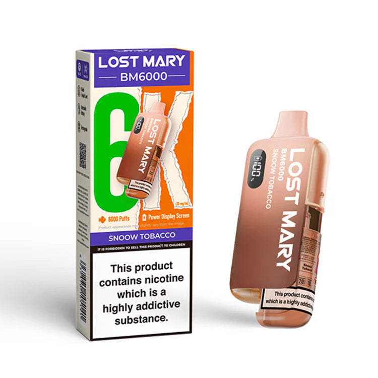 Lost Mary 6K Snow tobacco