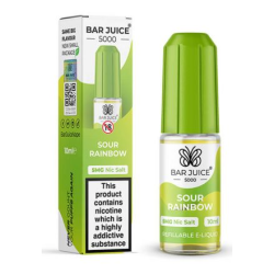 Sour Rainbow Nic Salt E-Liquid by Bar Juice 5000