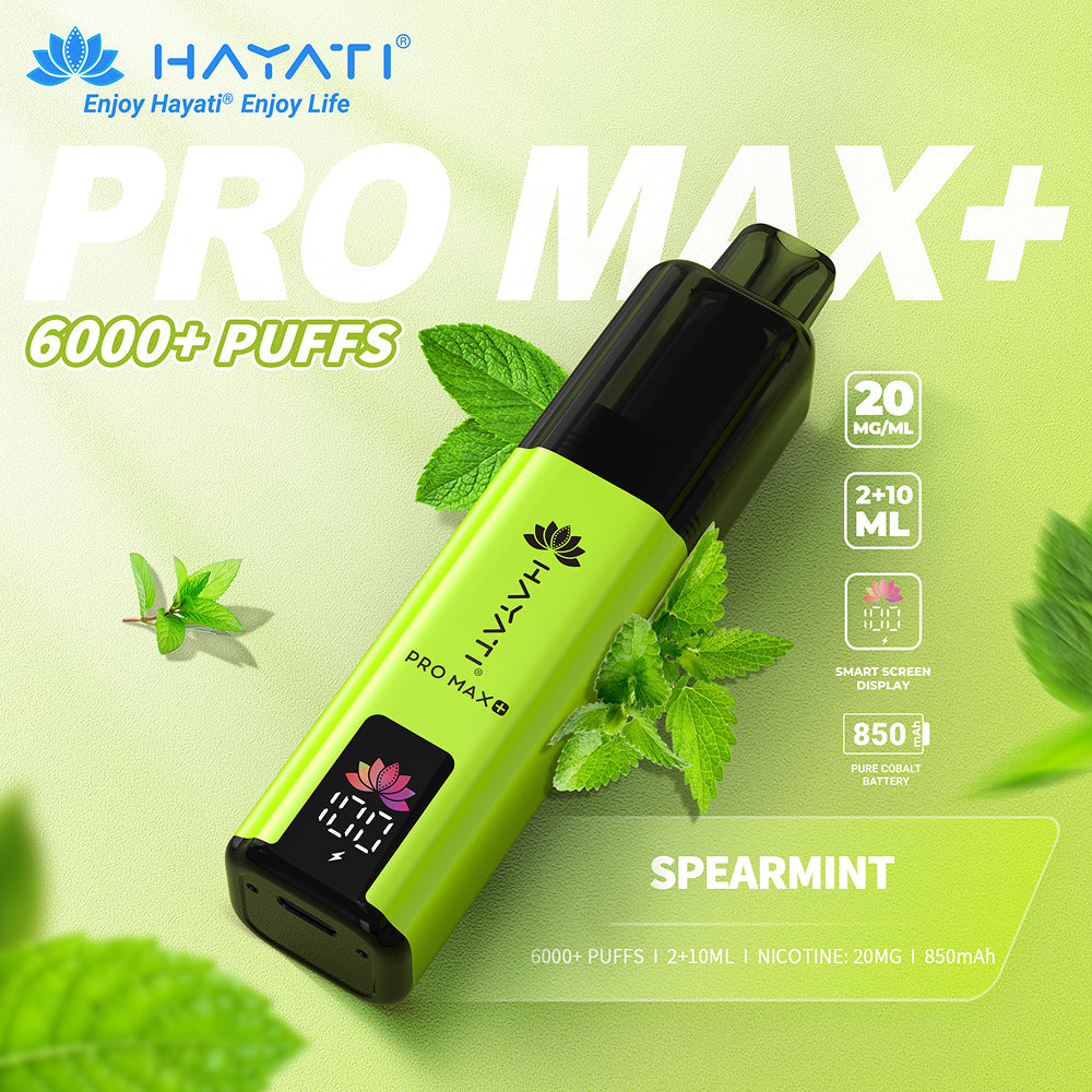 Hayati Pro Max+ 6000 Spearmint