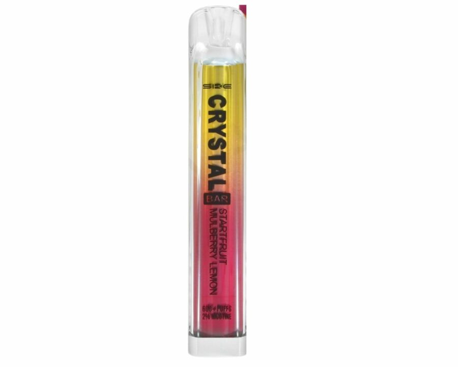 SKE Crystal Bar Disposable Vape - Starfruit Mulberry Lemon