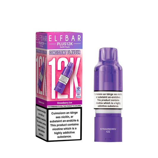 Elf Bar 12K Strawberry Ice Pods