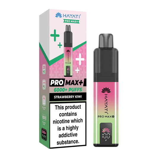 Hayati Pro Max+ 6K Strawberry Kiwi Pack of 5